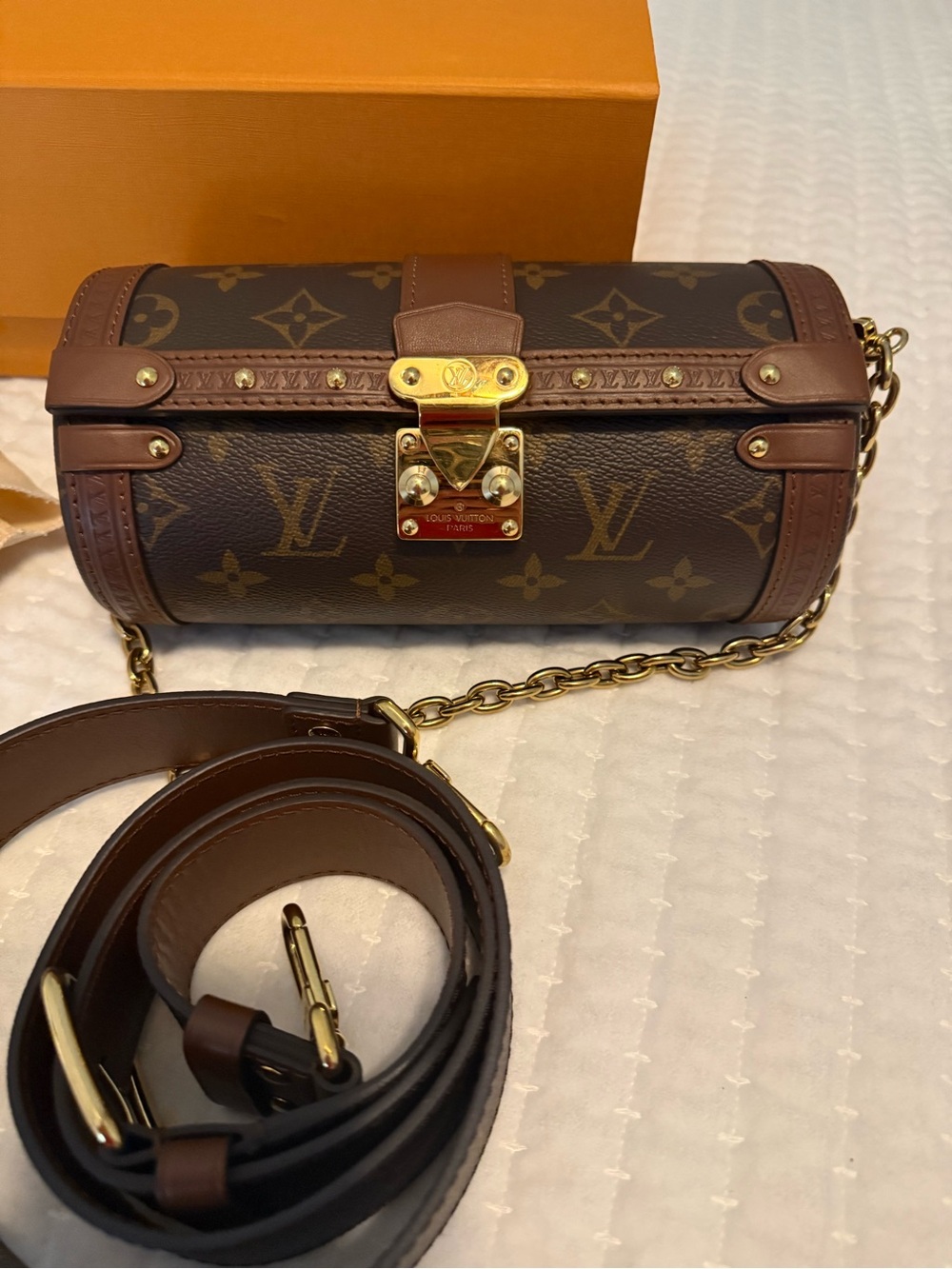 Louis Vuitton Monogram Papillon Trunk Crossbody